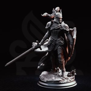 Alwine von Findros – Elite Marine Knight - Sisakkal minifigura