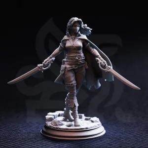 Angela “Cat-Eyes” Hardvin – Rogue Duelist minifigura
