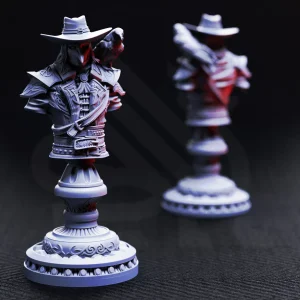 Arkham Ravenswood – Hunter of the Defiled (Bust) - Maszkkal minifigura
