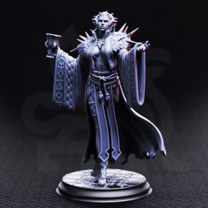 Baroness Noctra de Blanc – Vampire Noblewoman - Maszk nélkül minifigura