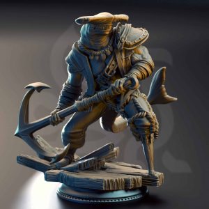 Baz “Smiley” Armstrong – Sharkman Enforcer minifigura