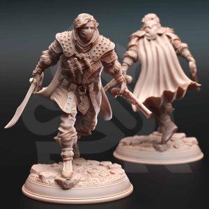 Derrick the Fin – Dusty Dirks Boss minifigura