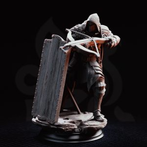 Erik of the Scarlett Road – Crossbow Knight - Pajzzsal minifigura