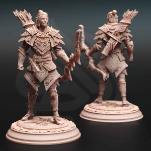 Ervion ro Estel – Elven Monster Hunter Ranger minifigura
