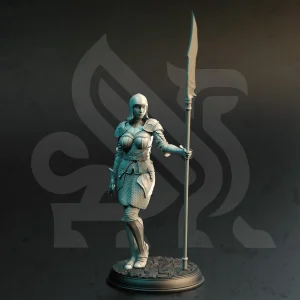 Golden Griffin Footsoldiers - Női minifigura