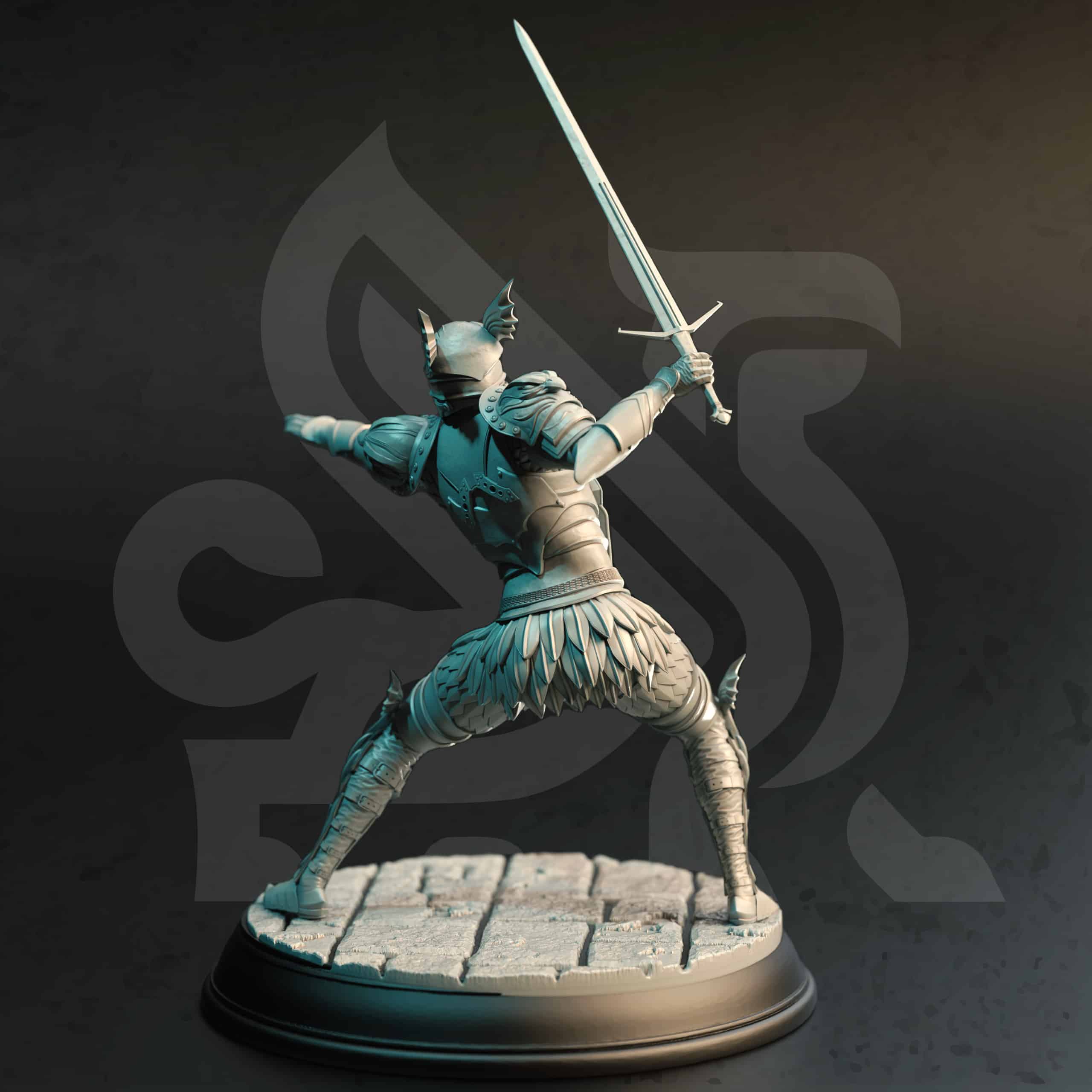 Golden Griffin Vanguard - Női minifigura