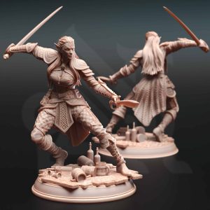 Hali Brookes – Water Elemi Rogue minifigura