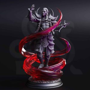 Ilvos Drak’thin – Drow Lunar Sorcerer minifigura