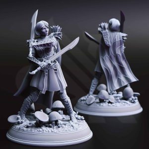 Irinax’s Chosen – Drow Soldiers - Női 1 minifigura