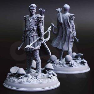 Irinax’s Chosen – Drow Soldiers - Férfi minifigura