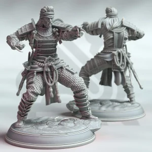 Kazuhira Orochi – Peaceful Serpent - Maszk nélkül minifigura
