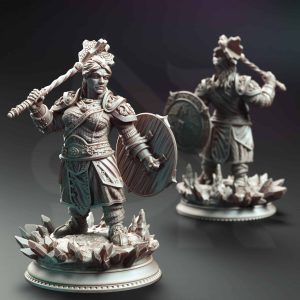 Kilda Swordreign – Cleric of Battle minifigura