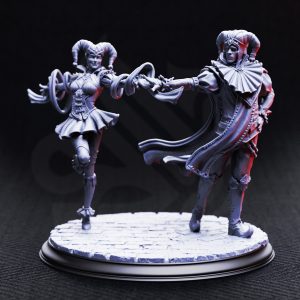 Sanguine & Melancholy – Vampire Jester Lovers - Maszk nélkül minifigura