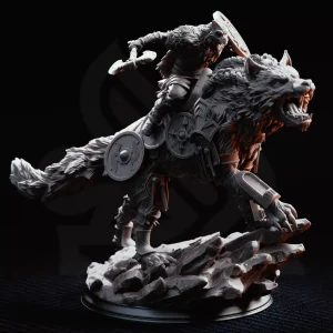 Skjolnir & Haarn – The Wolf Knight minifigura