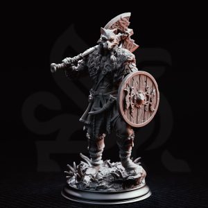 Skjolnir Ulvar – Barbarian of the Wolf minifigura