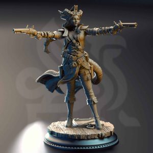 Trixie “Sureshot” Kelpie – Pirate Gunslinger minifigura