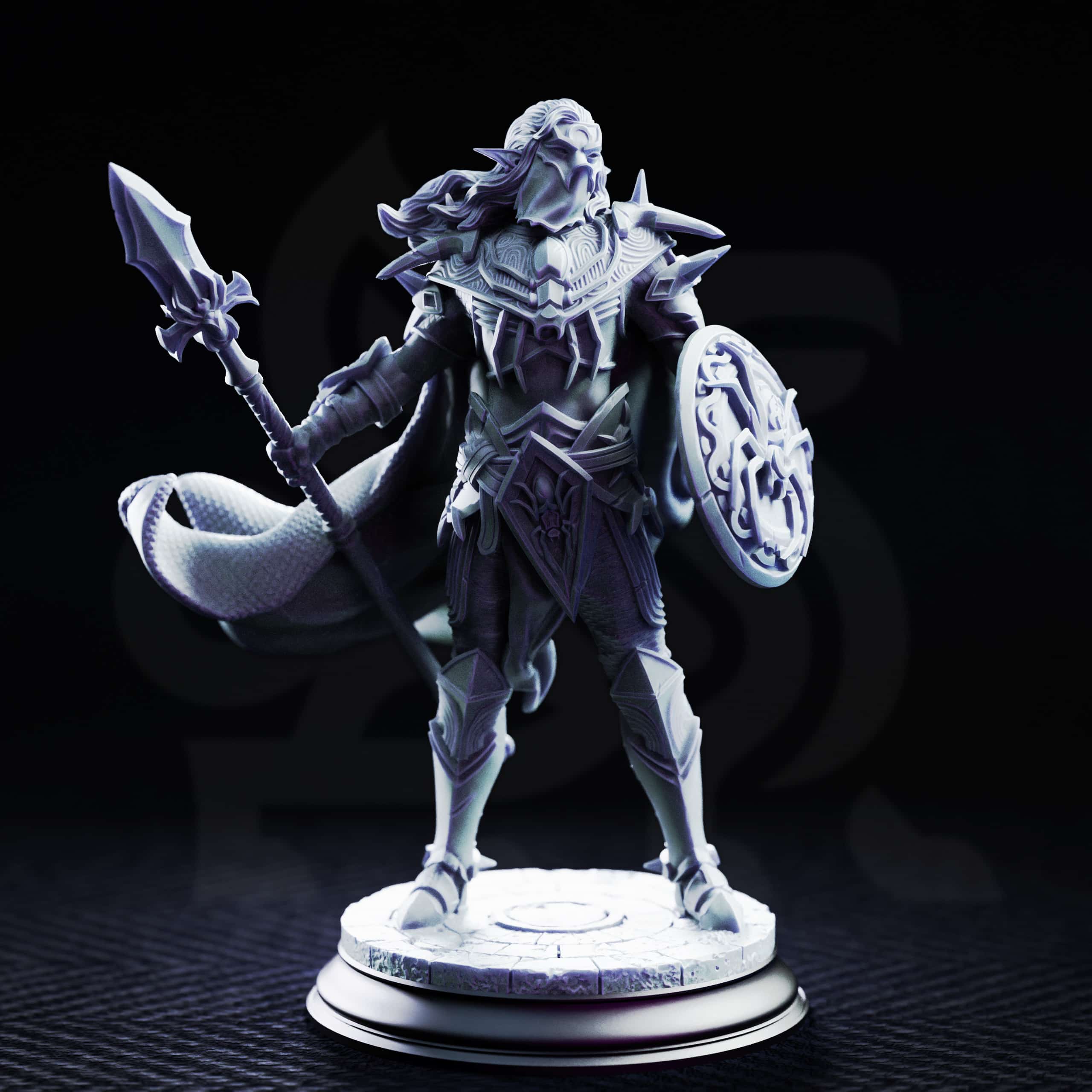 Vessels of Irinax – Elite Drow Soldiers - 1 minifigura