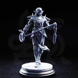 Vessels of Irinax – Elite Drow Soldiers - 3 minifigura