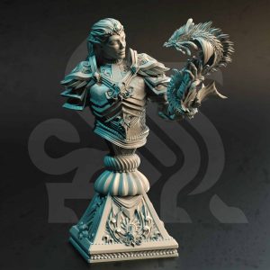 Vyndira – Spellblade of Wrath (Bust) minifigura